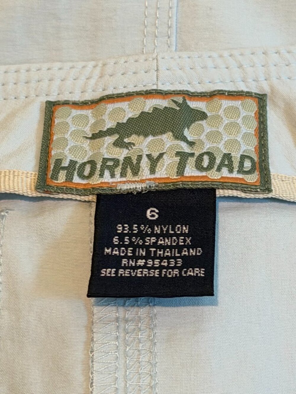 Horny Toad Blue Casual Skirt Size 6 NWT Outdoor Everyday - Picture 7 of 7